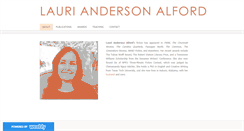 Desktop Screenshot of lauriandersonalford.com